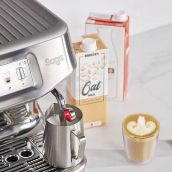 Sage Barista Touch Impress SES881BSS4FEU1 Αυτόματη Μηχανή Espresso 1700W Πίεσης 15bar με Μύλο Άλεσης Γκρι