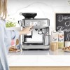 Sage Barista Touch Impress SES881BSS4FEU1 Αυτόματη Μηχανή Espresso 1700W Πίεσης 15bar με Μύλο Άλεσης Γκρι