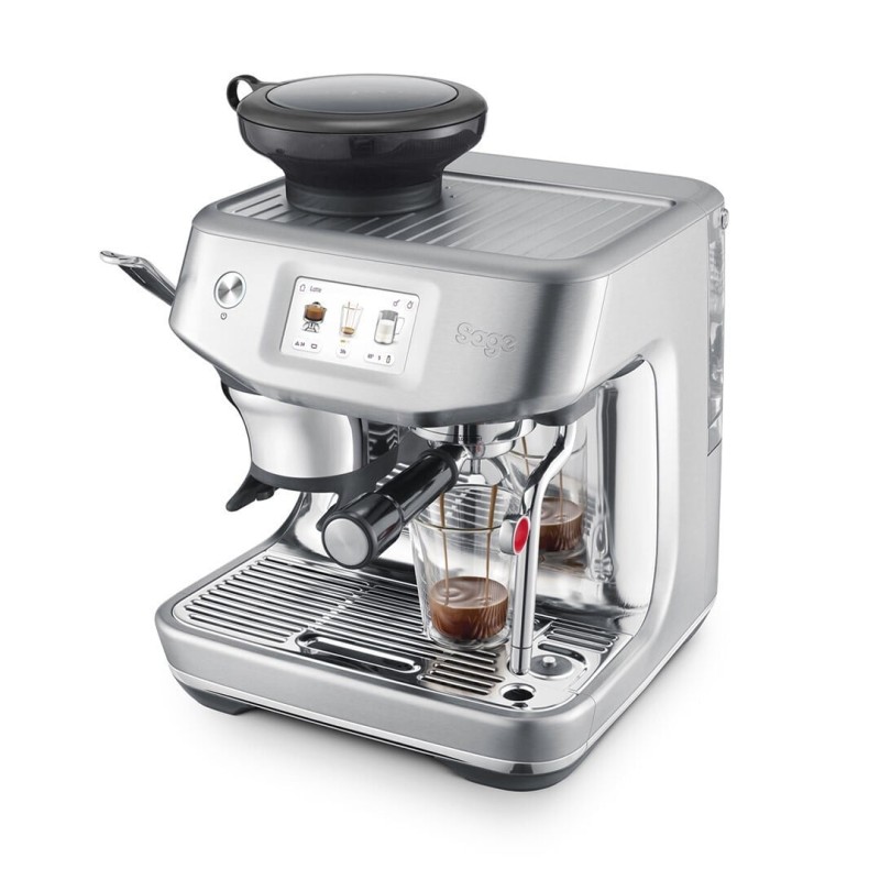 Sage Barista Touch Impress SES881BSS4FEU1 Αυτόματη Μηχανή Espresso 1700W Πίεσης 15bar με Μύλο Άλεσης Γκρι