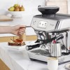 Sage Barista Touch Impress SES881BSS4FEU1 Αυτόματη Μηχανή Espresso 1700W Πίεσης 15bar με Μύλο Άλεσης Γκρι