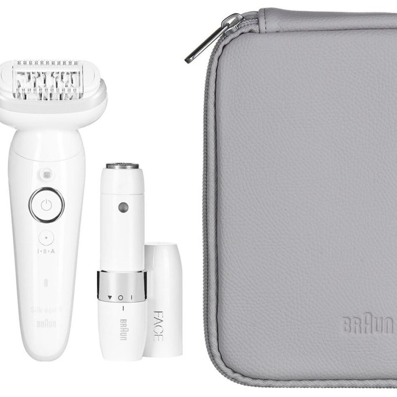 Braun Silk·épil 9 Αποτριχωτική Μηχανή Epilator για Πρόσωπο & Σώμα 9-341