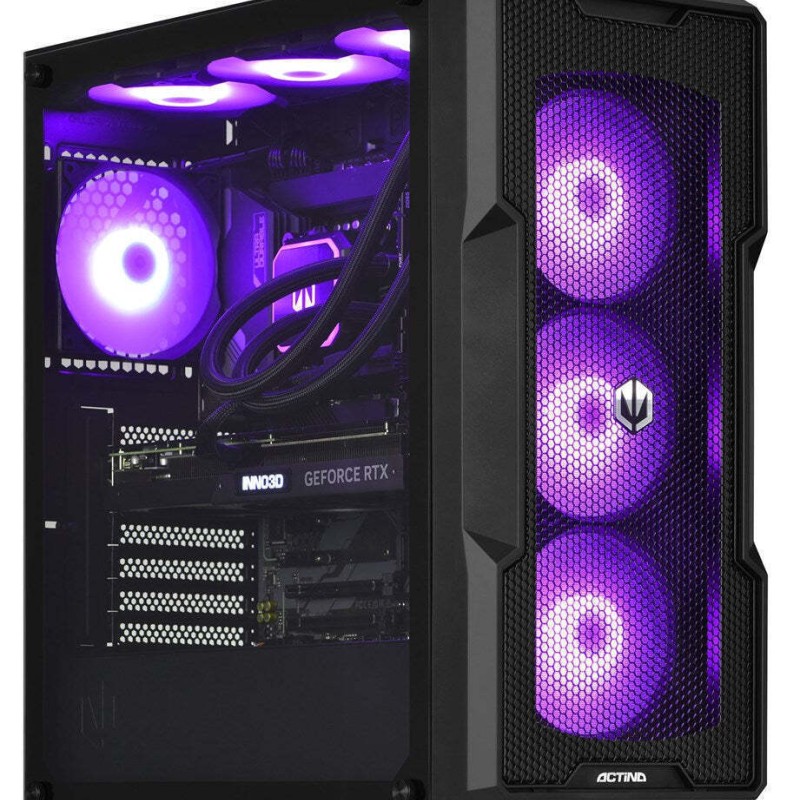 Actina Gaming Desktop PC (i7-14600KF/32GB DDR5/1TB SSD/GeForce RTX 4080 Super/W11 Home) (KOMACNGIP0066)
