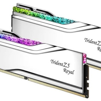 G.Skill Trident Z5 Royal RGB 32GB DDR5 RAM με 2 Modules (2x16GB) και Ταχύτητα 7600 για Desktop (F5-7600J3646G16GX2-TR5S) (F5-7600J3646G16GX2-TR5S)