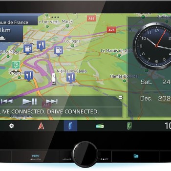 Kenwood Ηχοσύστημα Αυτοκινήτου (Bluetooth/USB/WiFi/GPS) με Οθόνη Αφής 10.1" GCT-24-DNR992RVS (GCT-24-DNR992RVS)