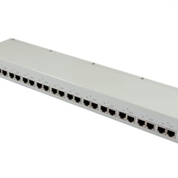 Allnet Patch Panel 12 Θυρών Γκρι ALL95112 (ALL95112)