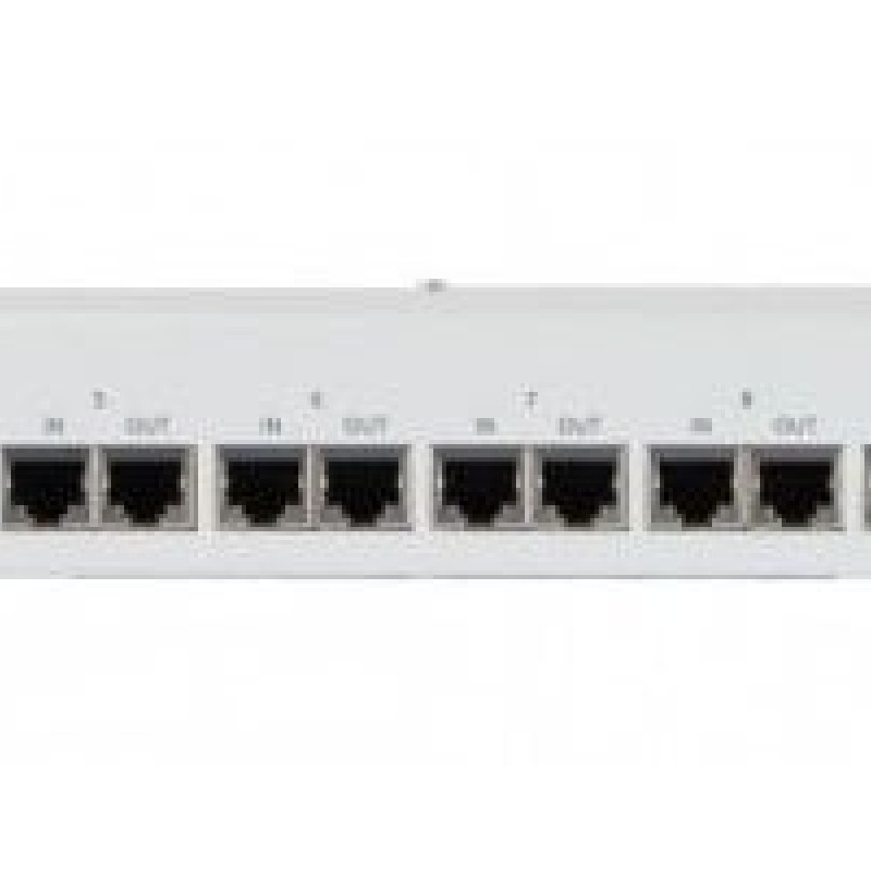 Allnet Patch Panel 12 Θυρών Γκρι ALL95112 (ALL95112)