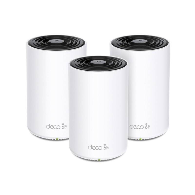 TP-LINK Deco XE75 Pro v1 WiFi Mesh Network Access Point Wi‑Fi 6E Dual Band (2.4 & 5GHz) σε Τριπλό Kit (DECO XE75(3-Pack))