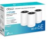 TP-LINK Deco XE75 Pro v1 WiFi Mesh Network Access Point Wi‑Fi 6E Dual Band (2.4 & 5GHz) σε Τριπλό Kit (DECO XE75(3-Pack))