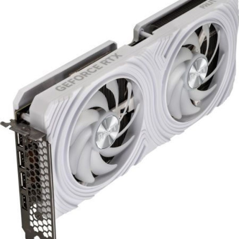 Palit GeForce RTX 4070 12GB GDDR6 White OC Κάρτα Γραφικών (NE64070S19K9-1048L)