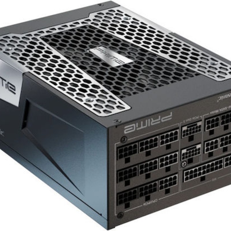 Seasonic PRIME PX ATX3.1 2024 2200W Μαύρο Τροφοδοτικό Υπολογιστή Full Modular 80 Plus Platinum (PRIME-PX-2200-ATX30)