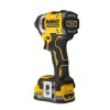 Dewalt Παλμικό Κατσαβίδι Μπαταρίας Brushless 18V 2x1.7Ah DCF860E2T-QW (DCF860E2T-QW)