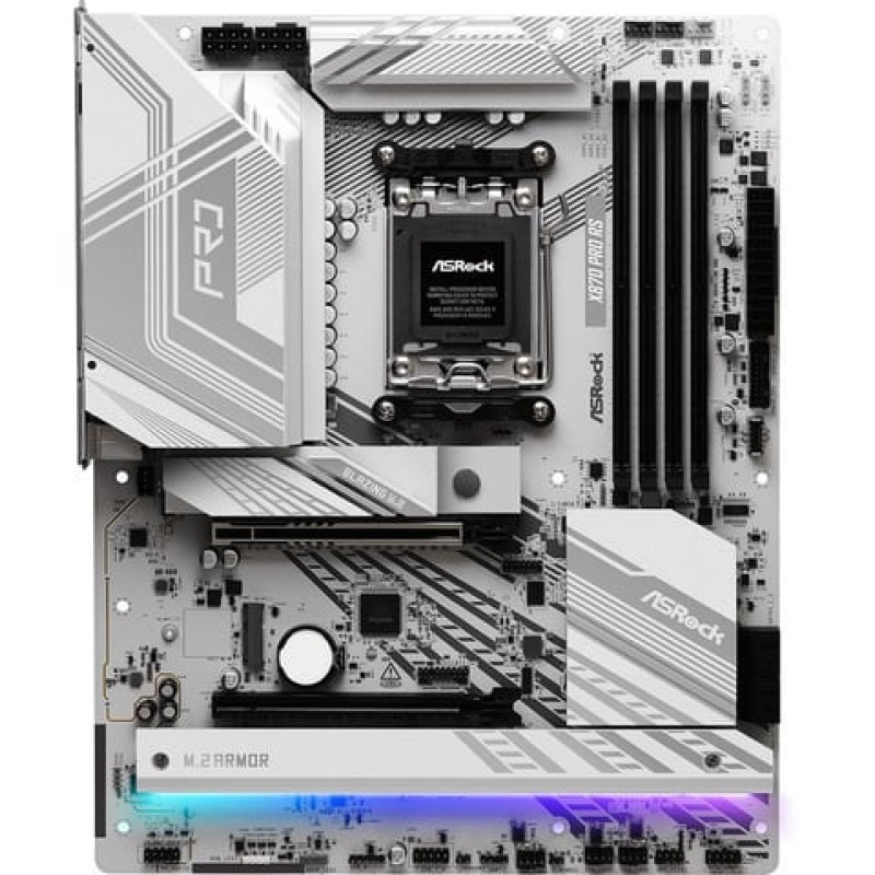 ASRock X870 Pro RS Motherboard ATX με AMD AM5 Socket (90-MXBPZ0-A0UAYZ)