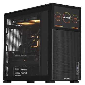 Actina Gaming Desktop PC (Ryzen 7-7800X3D/32GB DDR5/2.0TB SSD/GeForce RTX 4090/No OS) (KOMACNGIP0102)