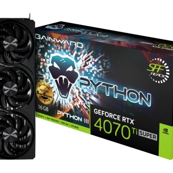 Gainward GeForce RTX 4070 Ti Super 16GB GDDR6X Python III OC Κάρτα Γραφικών (NED47TSS19T2-1043T) (4816)