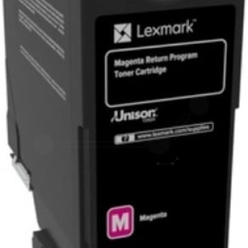 Lexmark 84C2HME Toner Laser Εκτυπωτή Ματζέντα Return Program 16000 Σελίδων