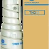 Konica Minolta TN-211 Toner Laser Εκτυπωτή Μαύρο 17500 Σελίδων (8938413 8938415)