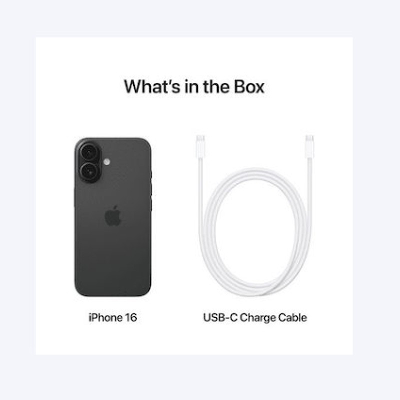 Apple iPhone 16 5G (8GB/128GB) Black