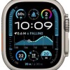 Apple Watch Ultra 2 2024 Titanium 49mm Αδιάβροχο με eSIM και Παλμογράφο (Natural με Navy Ocean Band) (null)