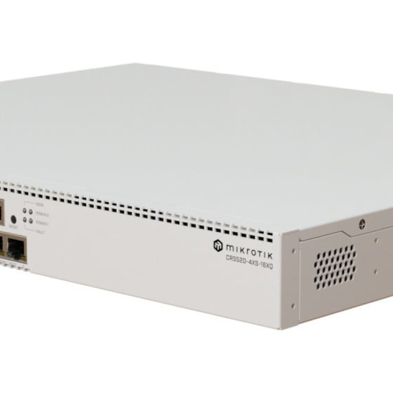 MikroTik CRS520-4XS-16XQ-RM Managed L2 Switch με 2 Θύρες Ethernet και 20 SFP Θύρες