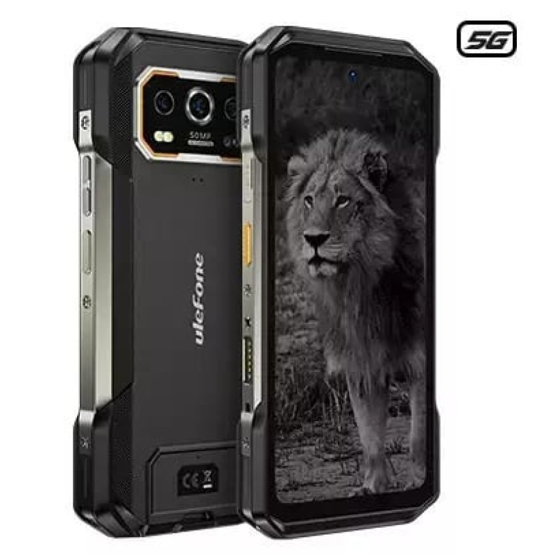 Ulefone Armor 27 Pro 5G Dual SIM (12GB/256GB) Ανθεκτικό Smartphone Μαύρο