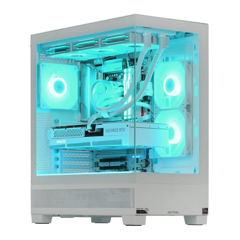 Actina Gaming Desktop PC (Ryzen 7-7800X3D/32GB DDR5/1TB SSD/GeForce RTX 4080 Super/No OS) (KOMACNGIP0164)