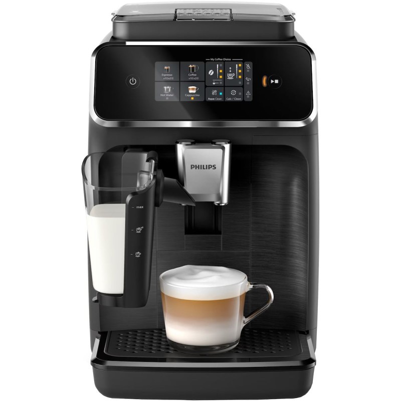 Philips Series 2300 EP2330/10 Αυτόματη Μηχανή Espresso 1500W Πίεσης 15bar με Μύλο Άλεσης Μαύρη