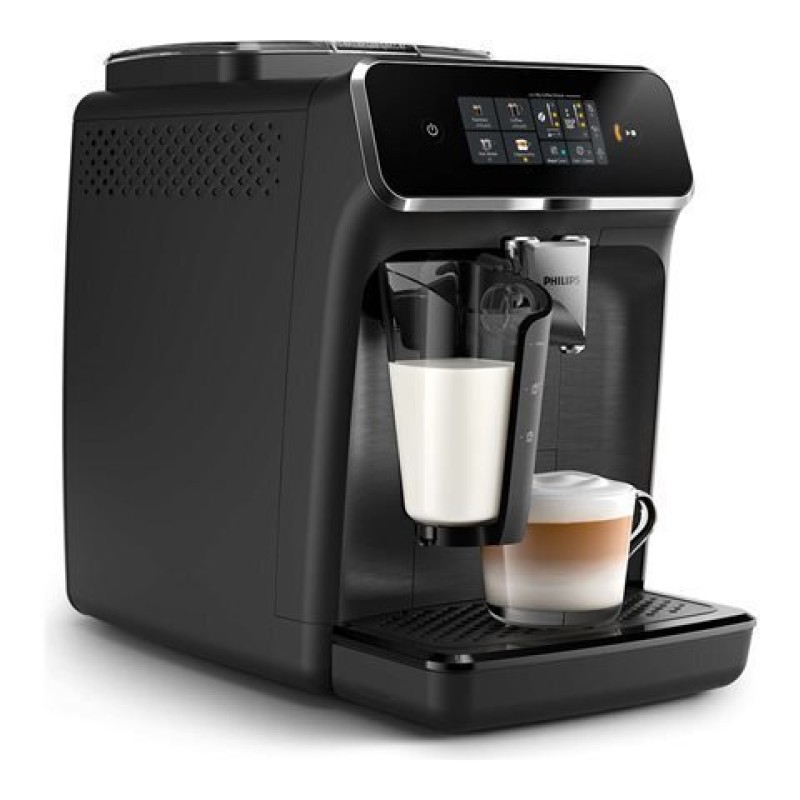 Philips Series 2300 EP2330/10 Αυτόματη Μηχανή Espresso 1500W Πίεσης 15bar με Μύλο Άλεσης Μαύρη