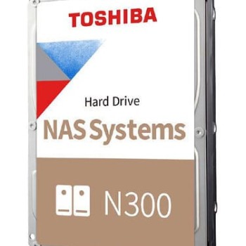 Toshiba N300 Bulk 16TB HDD Σκληρός Δίσκος 3.5" SATA III 7200rpm με 512MB Cache για NAS HDWG51GUZSVA (HDWG51GUZSVA)