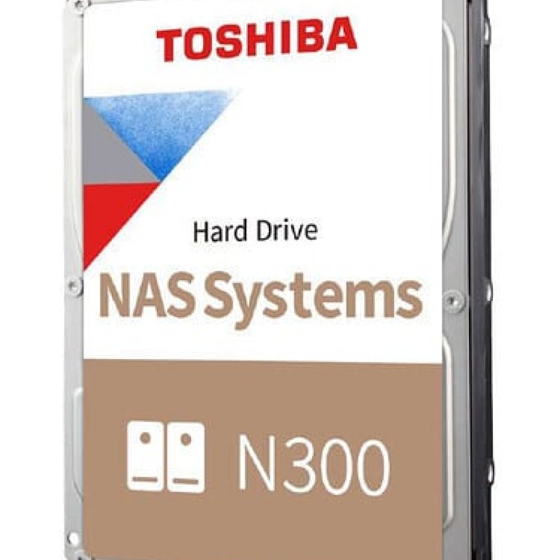 Toshiba N300 Bulk 16TB HDD Σκληρός Δίσκος 3.5" SATA III 7200rpm με 512MB Cache για NAS HDWG51GUZSVA (HDWG51GUZSVA)