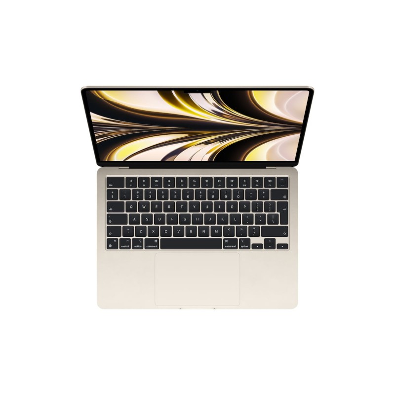 Apple MacBook Air 13.6" (2022) QHD+ (M2-8‑core/16GB/256GB SSD) Starlight (International English Keyboard) (US Keyboard) (MC7W4ZE/A)
