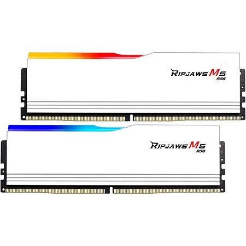 G.Skill Ripjaws M5 RGB 64GB DDR5 RAM με 2 Modules (2x32GB) και Ταχύτητα 6000 για Desktop (F5-6000J3040G32GX2-RM5RW) (F5-6000J3040G32GX2-RM5RW)