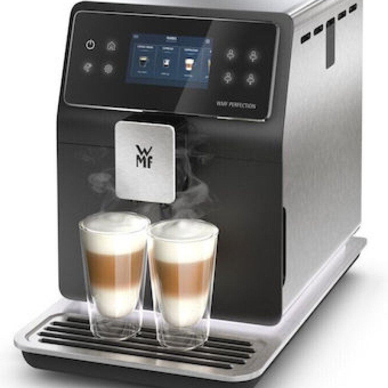 WMF Perfection Αυτόματη Μηχανή Espresso Πίεσης 15bar για Cappuccino Καφέ (3016661165917)