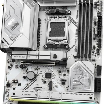 ASRock B850 Steel Legend WiFi Motherboard ATX με AMD AM5 Socket (90-MXBQS0-A0UAYZ)