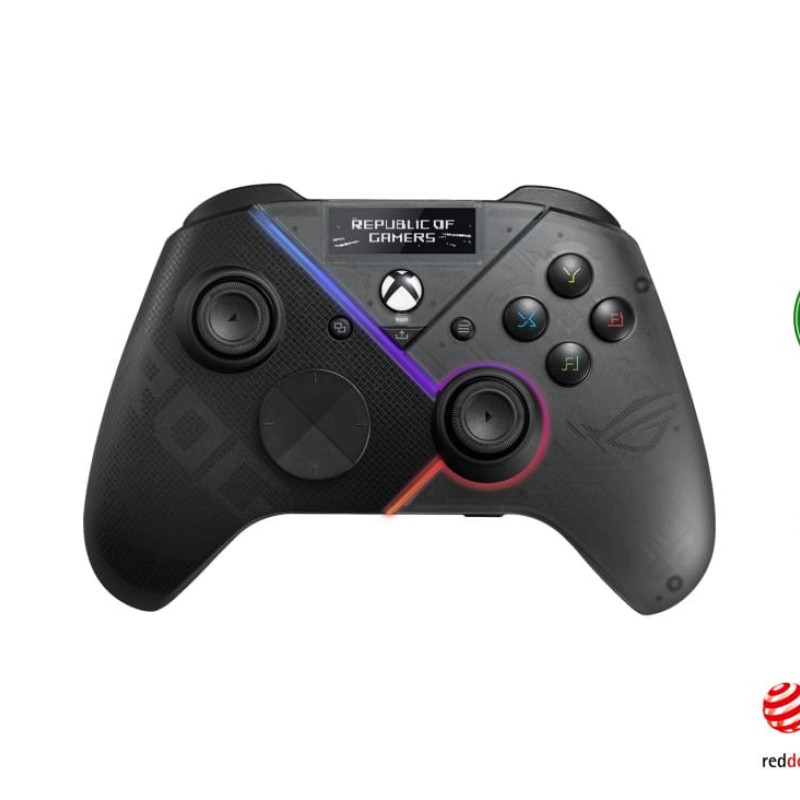 Asus ROG Raikiri Pro Ασύρματο & Ενσύρματο Gamepad για PC / Xbox One / Xbox Series Μαύρο (90GC00W0-BGP000)