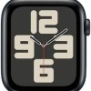 Apple Watch SE 2024 Aluminium 44mm Αδιάβροχο με Παλμογράφο (Midnight με Midnight Sport Band (M/L)) (null)