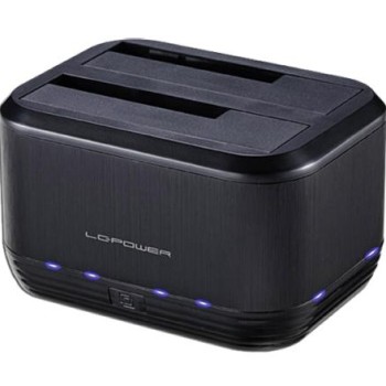 LC-Power LC-DOCK-U3-III storage drive docking station USB 3.0 (3.1 Gen 1) Type micro-B Black (LC-DOCK-U3-III)