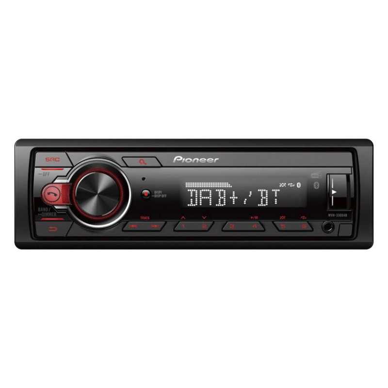 Pioneer MVH330DABAN με DAB Antenne (MVH-330DABAN)