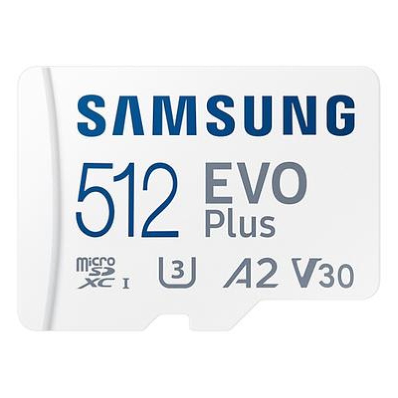 Samsung EVO Plus memory card 512 GB MicroSDXC UHS-I Class 10 White (MB-MC512KA/EU)