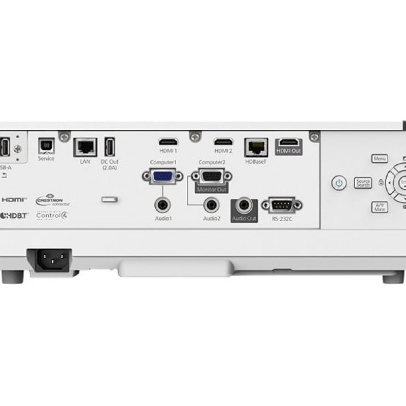 Epson EB-L530U Projector Full HD Λάμπας Laser με Ενσωματωμένα Ηχεία Λευκός (V11HA27040)