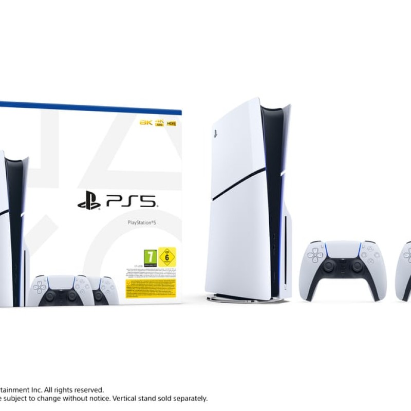Sony PlayStation 5 Slim με 2o DualSense (Official Bundle) (PS5 CONTROLLER)